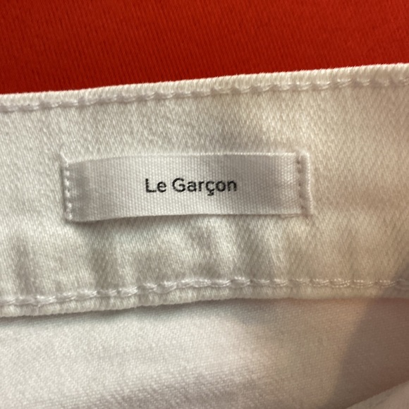 FRAME WHITE JEANS (Le Garçon) NWOT - Picture 13 of 13